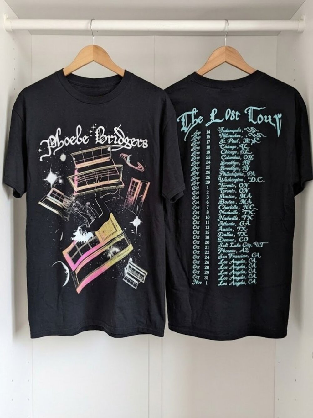 Phoebe Bridgers 2026 The Lost Tour T-shirt